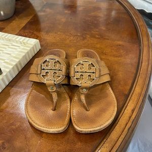 Tory Burch Logo Sandals